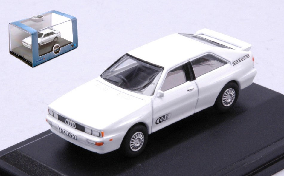 Oxford - AUDI QUATTRO ALPINE WHITE 1:76 - Cod. OXF76AQ002