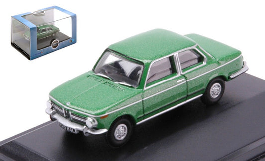 Oxford - BMW 2002 GREEN 1:76 - Cod. OXF76BM02003