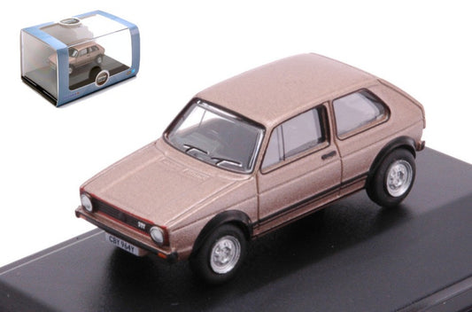Oxford - VW GOLF GTI COPPER BROWN METALLIC 1:76 - Cod. OXF76GF006