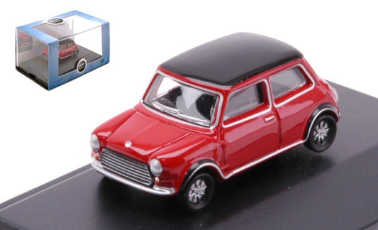 Oxford - MINI COOPER MKII RED W/BLACK ROOF 1:76 - Cod. OXF76MCS003