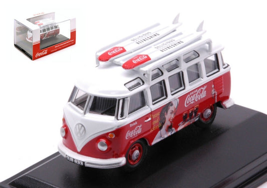 Oxford - VW T1 BUS AND SURFBOARDS COCA COLA 1:76 - Cod. OXF76VWS008CC