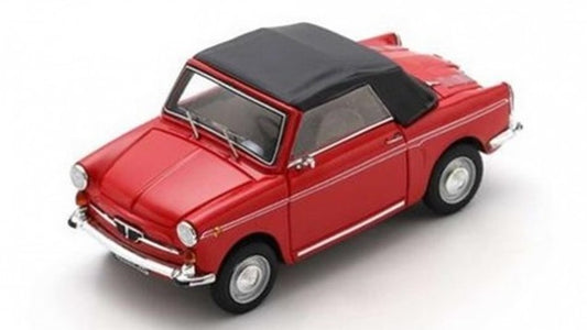 Schuco - AUTOBIANCHI CABRIOLET EDEN ROC 1964/5 RED 1:43 - Cod. SH450927300