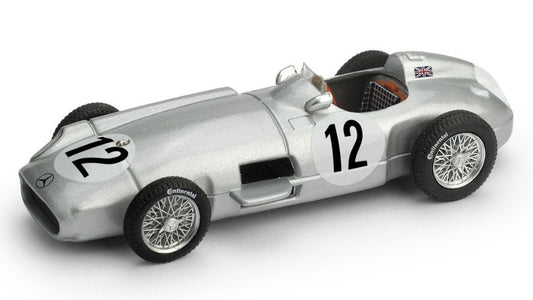 Brumm - MERCEDES W196 WINNER GR.BRITAIN GP 1955 STIRLING MOSS 1:43 - Cod. BM0072C