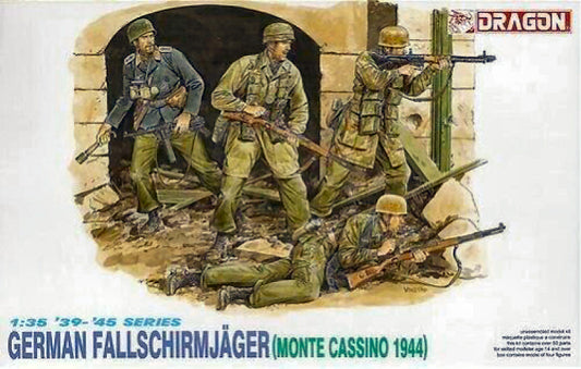 Dragon - GERMAN FALLSCHIRM.MONTE CASSINO KIT 1:35 - Cod. D6005