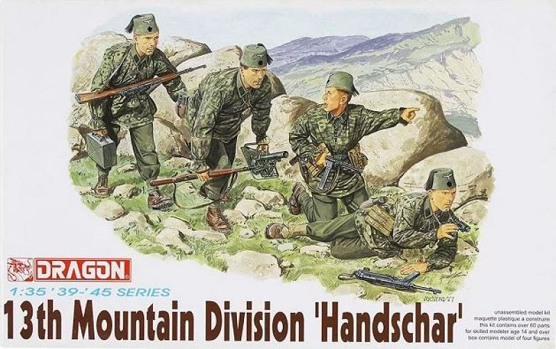 Dragon - 13th MOUNTAIN TROOP HANDSCHAR KIT 1:35 - Cod. D6067