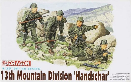 Dragon - 13th MOUNTAIN TROOP HANDSCHAR KIT 1:35 - Cod. D6067