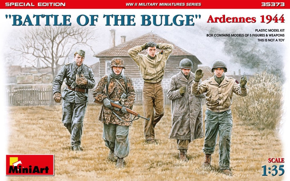 Miniart - BATTLE OF THE BULGE ARDENNES 1944 KIT 1:35 - Cod. MIN35373