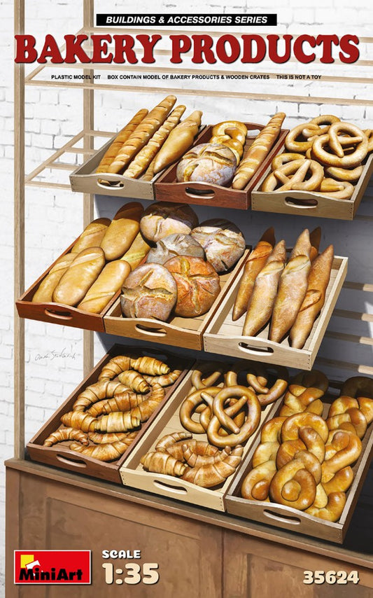 Miniart - BAKERY PRODUCTS KIT 1:35 - Cod. MIN35624