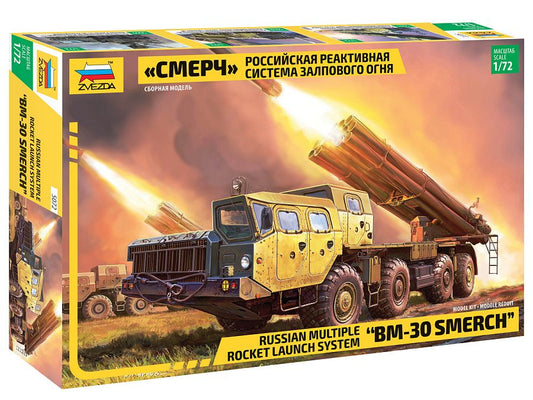 Zvezda - BM-30 SMERCH KIT 1:72 - Cod. Z5072