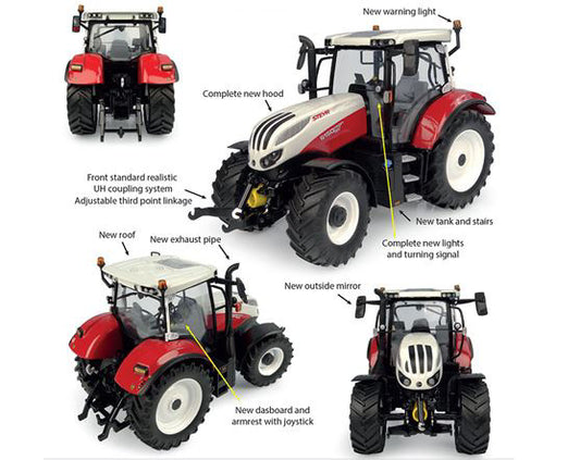 Universal Hobbies - TRATTORE STEYR 6150 PROFI CVT 2023 1:32 - Cod. UH6461