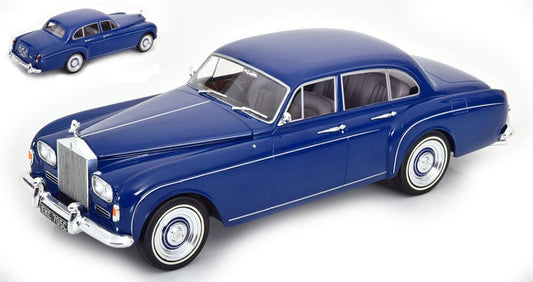 Modelcargroup - ROLLS ROYCE SILVER CLOUD III FLYING TRACK H.J.MULLINER 1965 BLUE 1:18 - Cod. MCG18124