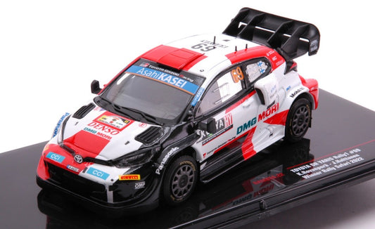 Ixo Model - TOYOTA GR YARIS RALLY1 N.69 SAFARI RALLY 2022 ROVANPERA/HALTTUNEN 1:43 - Cod. RAM856