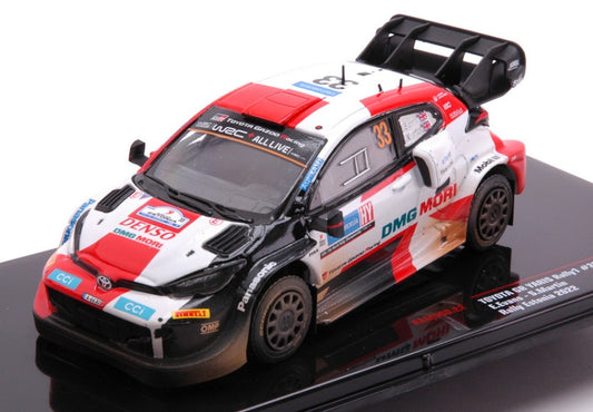 Ixo Model - TOYOTA GR YARIS WRC N.33 RALLY EASTLAND 2022 EVANS-MARTIN 1:43 - Cod. RAM860