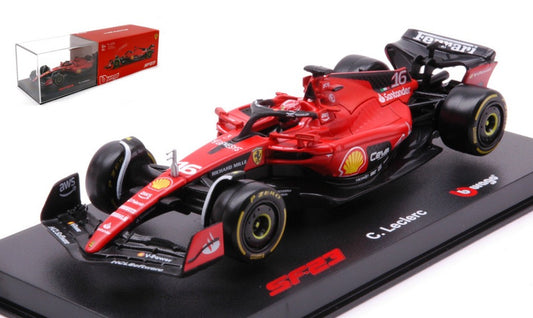Burago - FERRARI F-23 N.55 2023 CARLOS SAINZ SIGNATURE 1:43 - Cod. BU36835S
