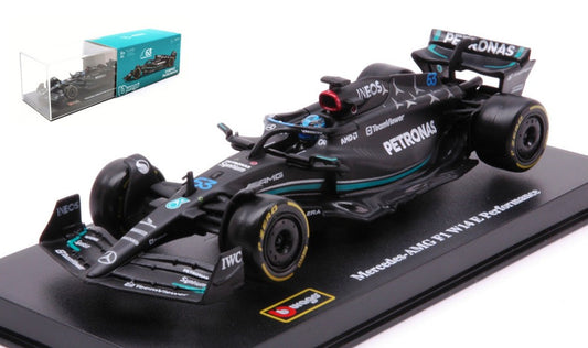Burago - MERCEDES W14 N.63 2023 GEORGE RUSSELL SIGNATURE 1:43 - Cod. BU38081R