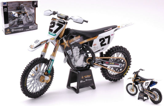 New Ray - HUSQVARNA FC450 N.27 MALCOLM STEWART 1:12 - Cod. NY58403