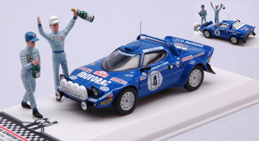 Ixo Model - LANCIA STRATOS HF N.4 WINN.RALLY MONTE C.1979 W/FIG.DARNICHE-MAHE 1:43 - Cod. SPRM001-79