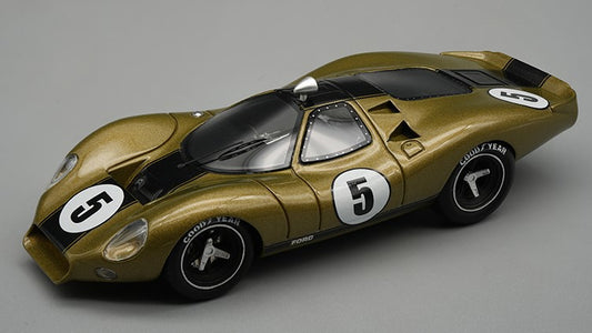 Tecnomodel - FORD P68 PRESS VERSION 1968 GOLD LIMITED EDITION ALAN MANN 1:43 - Cod. TMD4331E