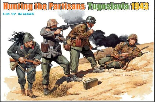 Dragon - HUNTING THE PARTISAN YUGOSLAVIA 1943 KIT 1:35 - Cod. D6491