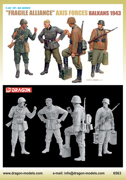 Dragon - FRAGILE ALLIANCE BALKANS 1943 KIT 1:35 - Cod. D6563