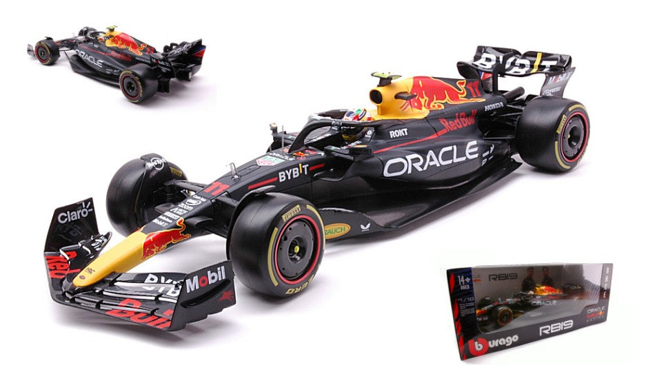 Burago - RED BULL RB19 N.11 2023 SERGIO PEREZ 1:18 - Cod. BU18003P