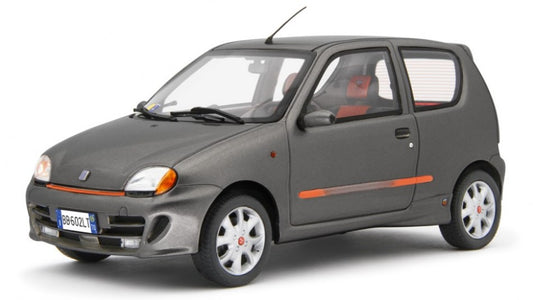 Laudo Racing - FIAT 600 SPORTING ABARTH 1998 DARK MET.GREY 1:18 - Cod. LM170C