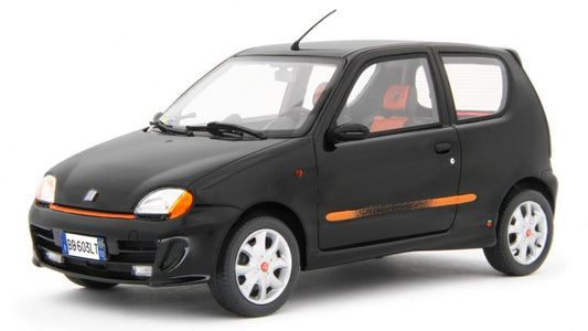 Laudo Racing - FIAT 600 SPORTING ABARTH 1998 BLACK 1:18 - Cod. LM170D