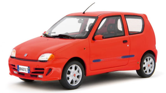 Laudo Racing - FIAT 600 SPORTING ABARTH 1998 RED 1:18 - Cod. LM170B