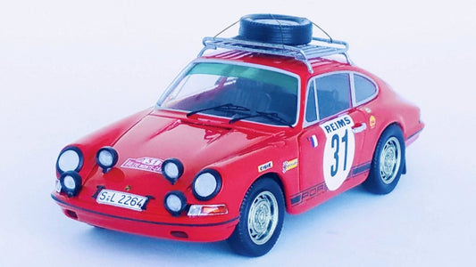 Trofeu - PORSCHE 911 S 2nd RALLY MONTE CARLO 1969 LARROUSSE-GELIN 1:43 - Cod. TFDSN158