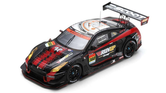 Spark Model - RUNUP RIVAUX GT-R N.360 GT300 SUPER GT 2022 TAKAYUKI AOKI-ATSUSHI TANAKA - Cod. SGT036