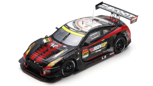 Spark Model - RUNUP RIVAUX GT-R N.360 SUPER GT300 2023 T.AOKI-A.TANAKA-T.OTAKI 1:43 - Cod. SGT091