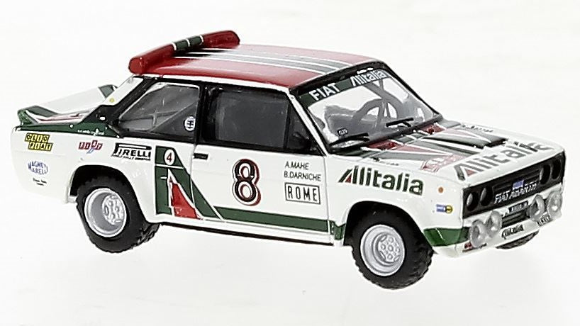 Brekina - FIAT 131 ABARTH NR.8 ALITALIA MONTE CARLO DARNICHE 1:87 - Cod. BRE22653