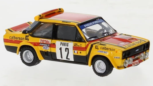 Brekina - FIAT 131 ABARTH NR.12 CALBERSON MONTE CARLO M.MOUTON 1:87 - Cod. BRE22659