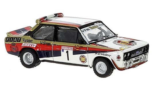 Brekina - FIAT 131 ABARTH NR.1 FIAT WARSTEINER RALLY HUNSRUECK W.ROHRL 1:87 - Cod. BRE22663
