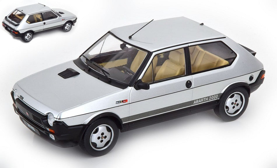 Modelcargroup - FIAT RITMO TC 125 ABARTH 1980 SILVER 1:18 - Cod. MCG18417