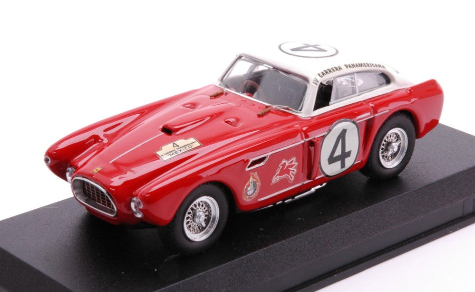 Art Model - FERRARI 340 MEXICO N.4 CARRERA MESSICANA 1953 P.HILL-R.GINTHER 1:43 - Cod. AM0084