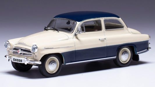 Ixo Model - SKODA OCTAVIA 1959 BEIGE/BLUE 1:43 - Cod. CLC545