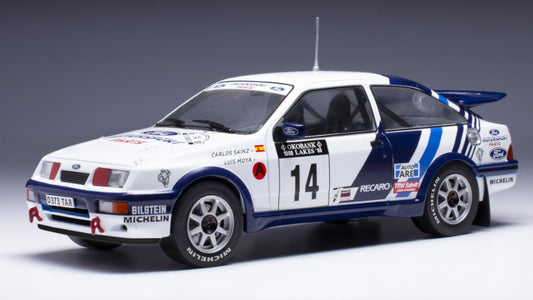Ixo Model - FORD SIERRA RS COSW.N.14 1000 LAKES RALLY 1988 SAINZ-MOYA 1:24 1:24 - Cod. 24RAL032A