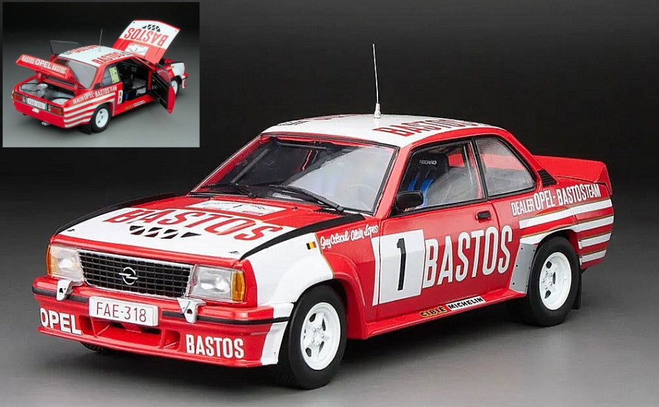 Sunstar - OPEL ASCONA 400 N.1 2nd CIRCUIT DE ARDENNES 1983 G.COLSOUL-A.LOPES 1:18 - Cod. SS5395