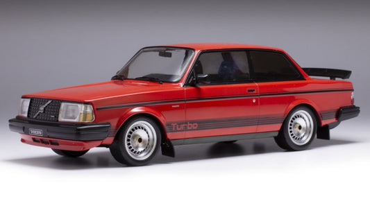 Ixo Model - VOLVO 240 TURBO CUSTOM 1987 RED 1:18 - Cod. 18CMC177