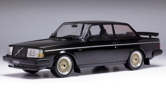 Ixo Model - VOLVO 240 TURBO CUSTOM 1986 BLACK 1:18 - Cod. 18CMC178