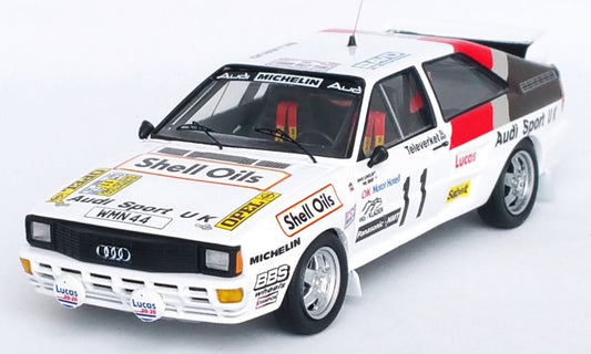 Trofeu - AUDI QUATTRO SWEDEN RALLY 1985 LLEWELLIN-SHORT 1:43 - Cod. TFRRSE25
