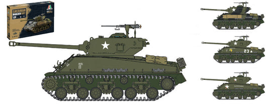 Italeri - M4A3EB SHERMAN FURY KIT 1:56 - Cod. IT25772