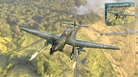 Italeri - JUNKER JU-87 G-1 STUKA KANONENVOGEL KIT 1:48 - Cod. IT2830