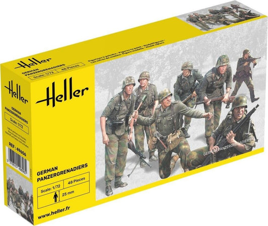 Heller - GERMAN PANZERGRENADIERS KIT 1:72 - Cod. HL49606