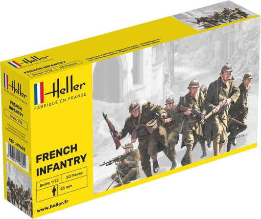 Heller - FRENCH INFANTRY KIT 1:72 - Cod. HL49602