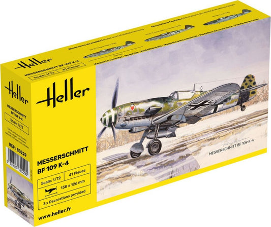 Heller - MESSERSCHMITT BF 109 K-4 KIT 1:72 - Cod. HL80229
