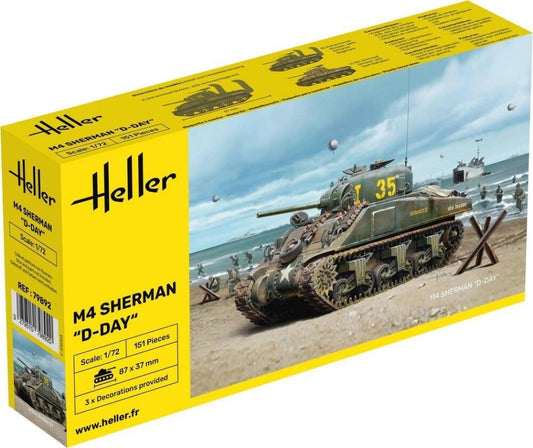 Heller - M4 SHERMAN D-DAY KIT 1:72 - Cod. HL79892