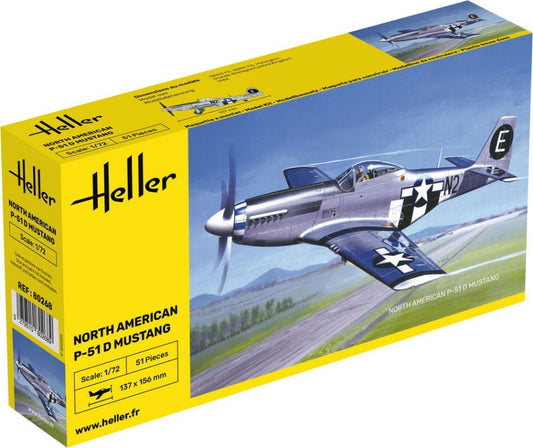 Heller - P-51 MUSTANG KIT 1:72 - Cod. HL80268