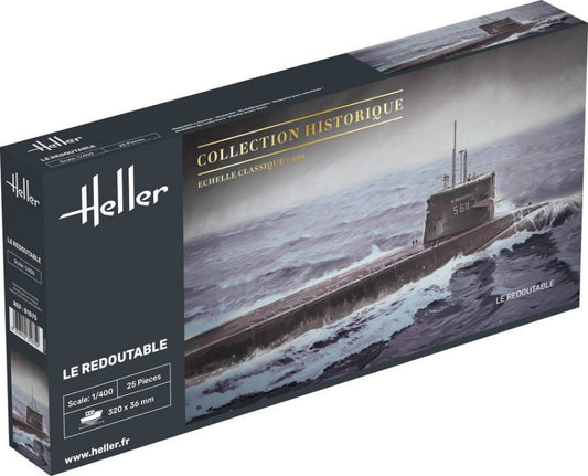 Heller - U-BOOT S/M REDOUTABLE KIT 1:400 - Cod. HL81075